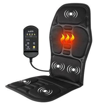 Electric Heating Vibrating Back Massager Chair